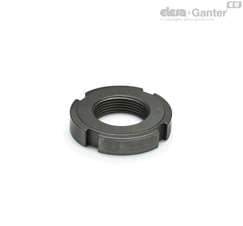 DIN 1804 Slotted locknuts | Elesa+Ganter